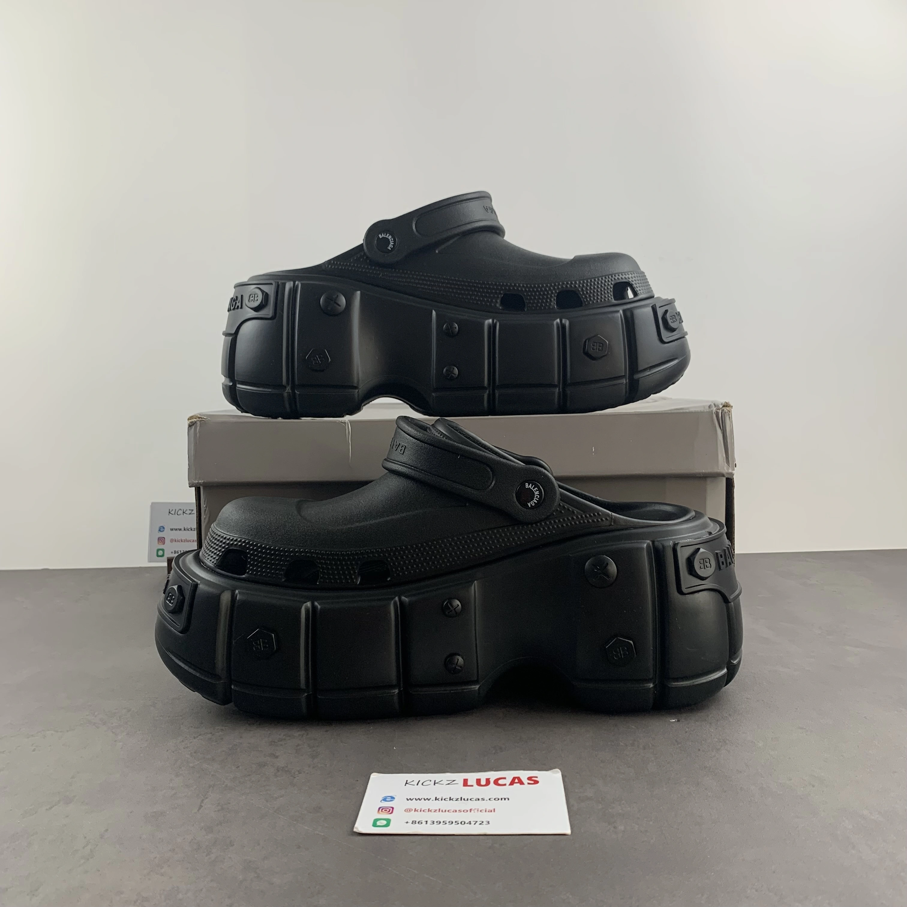 GoodFit Men Women B*alenciaga X Crocs Sandals MK20240320- 4347