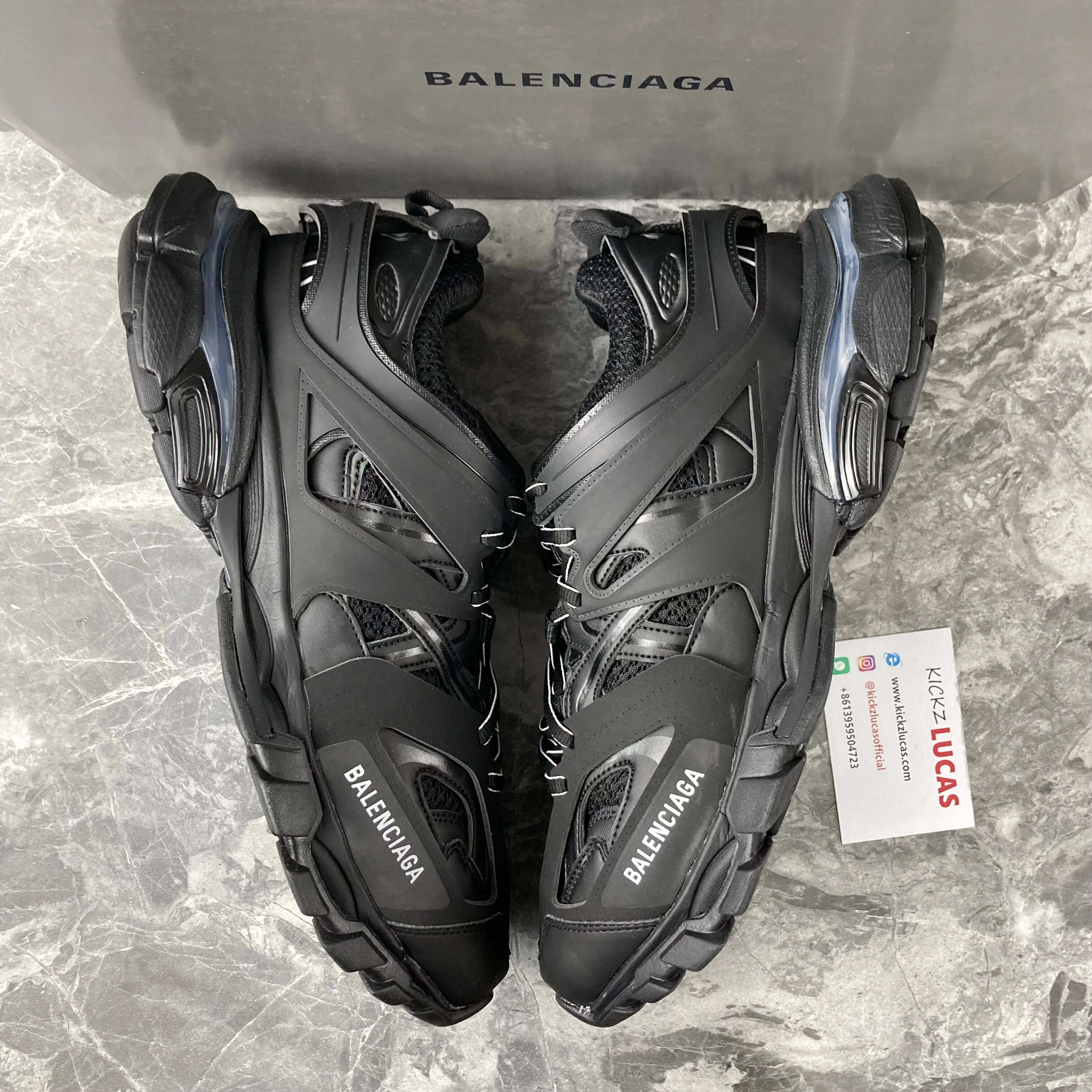 Men Women B*lenciaga Sneaker Track3.2 LED Top Version EasyMatch 4602