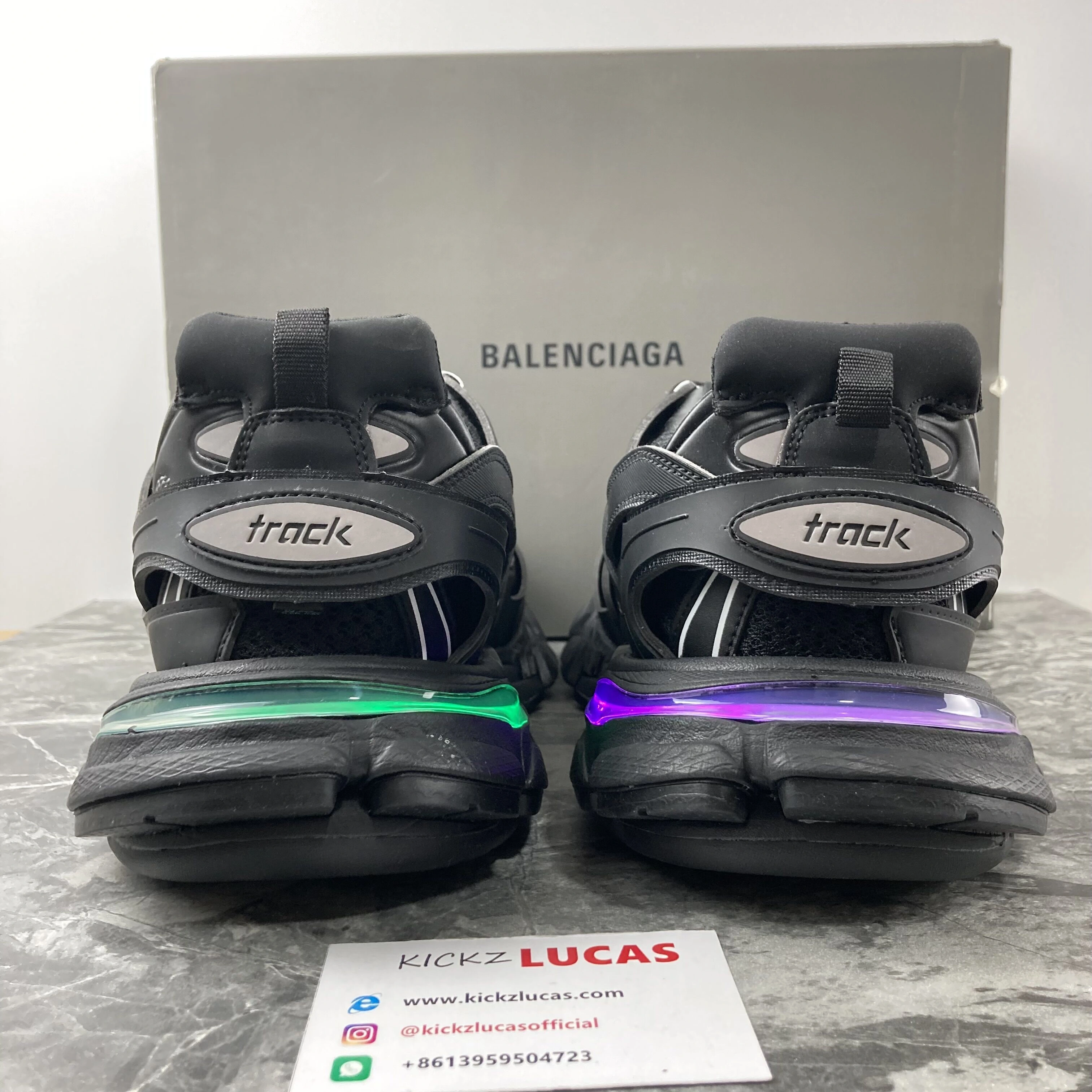 Men Women B*lenciaga Sneaker Track3.2 LED Top Version EasyMatch 4602