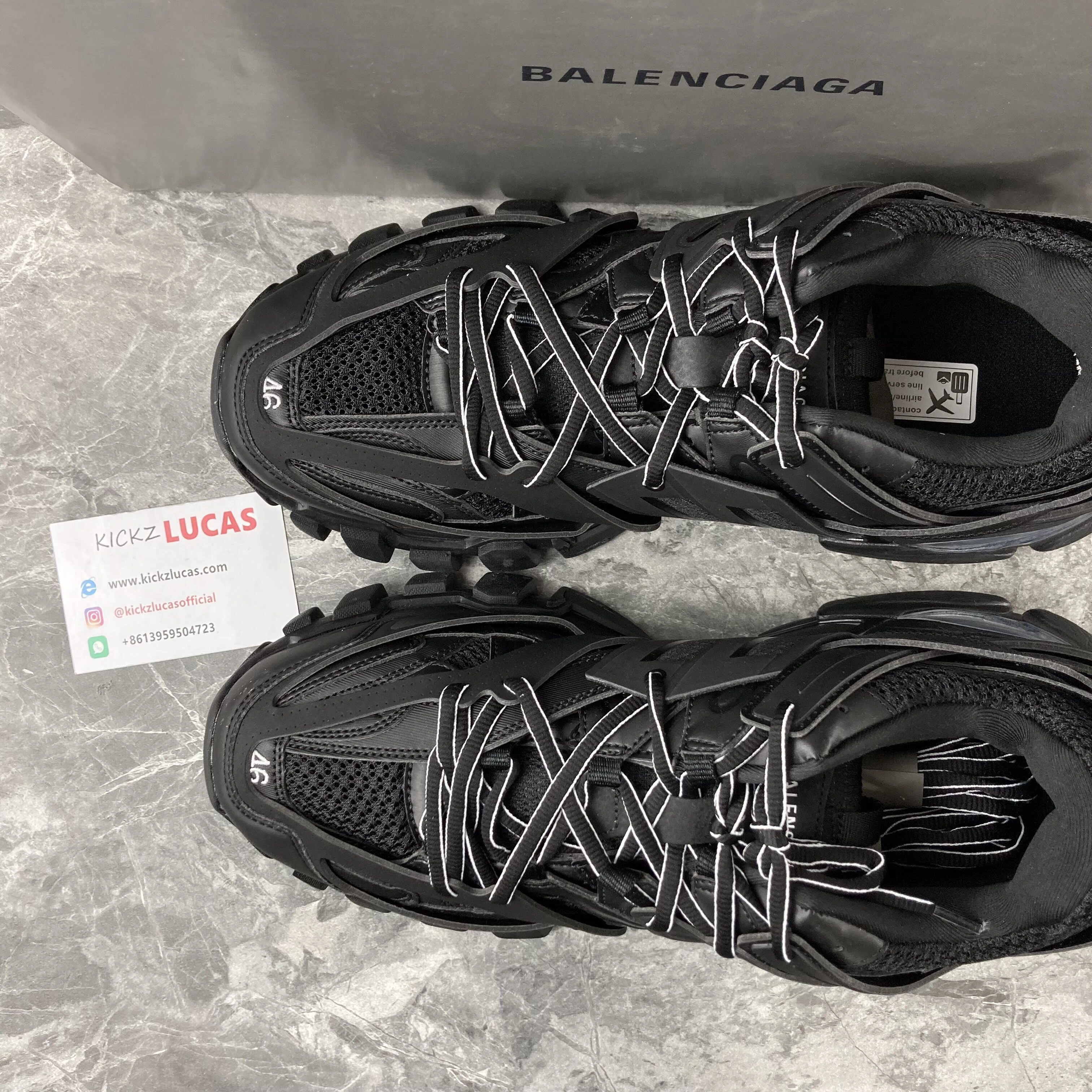Men Women B*lenciaga Sneaker Track3.2 LED Top Version EasyMatch 4602