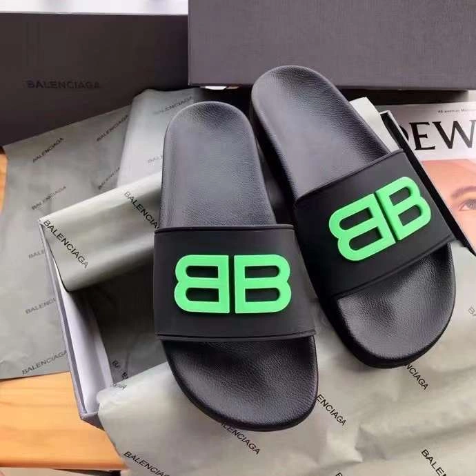 Men Women B*lenciaga Top Sandals Colorful 4640