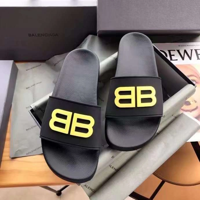 Men Women B*lenciaga Top Sandals Colorful 4640