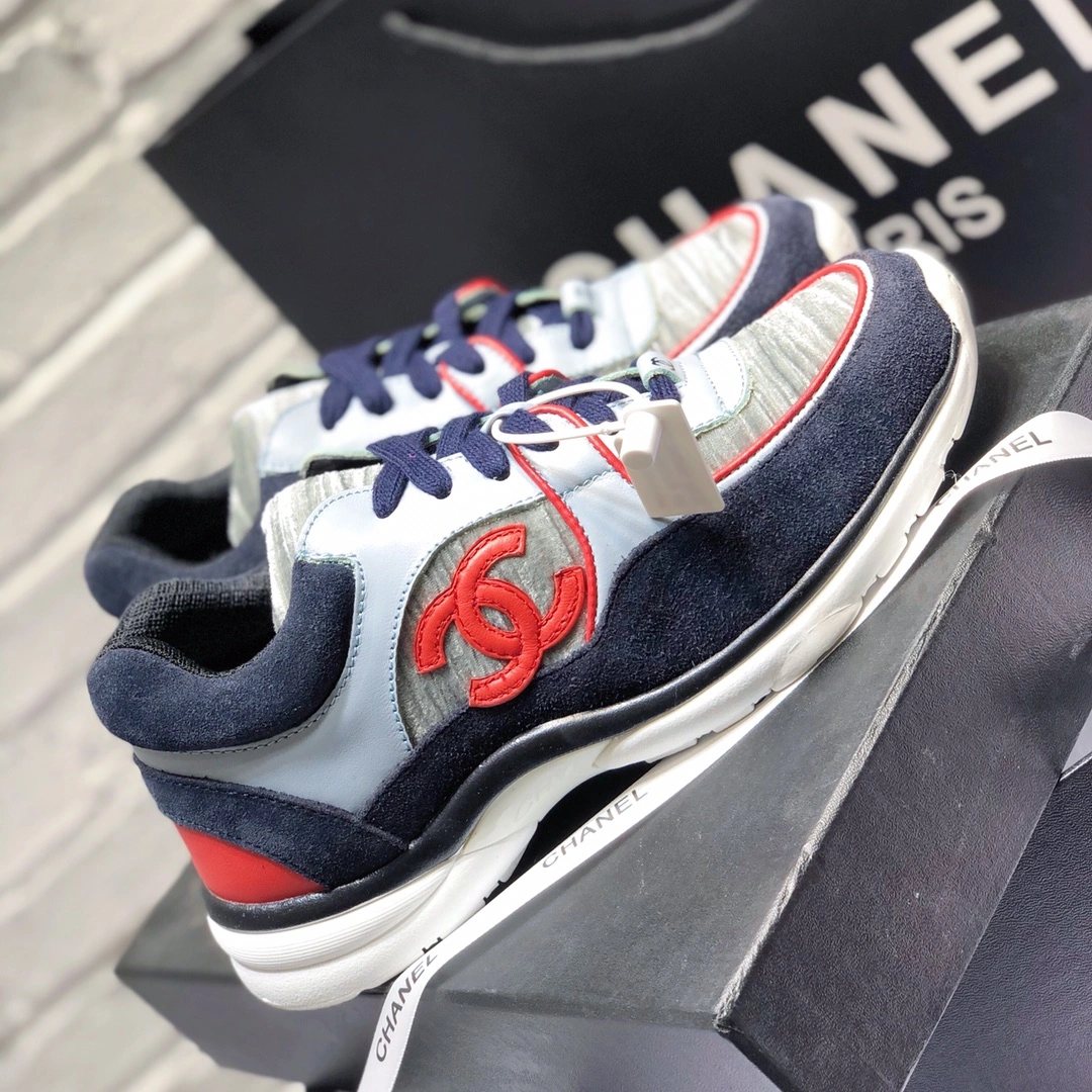 NewStyle Men Women C*hanel Top Sneaker 6755