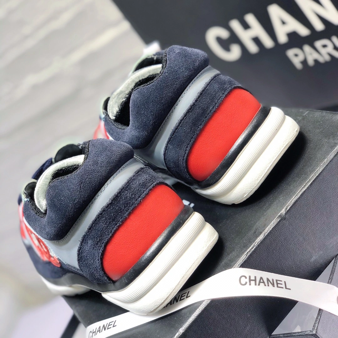 NewStyle Men Women C*hanel Top Sneaker 6755