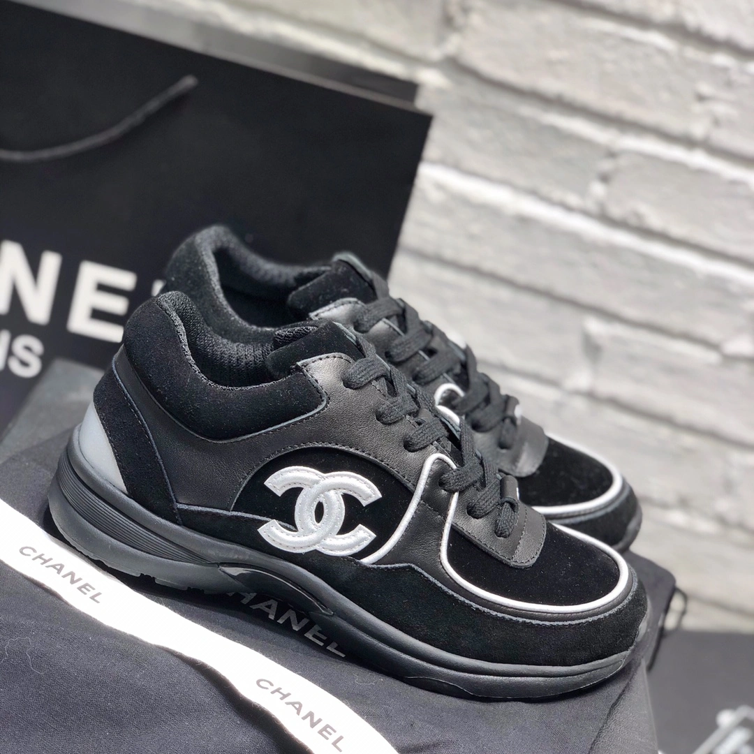 NewStyle Men Women C*hanel Top Sneaker 6755