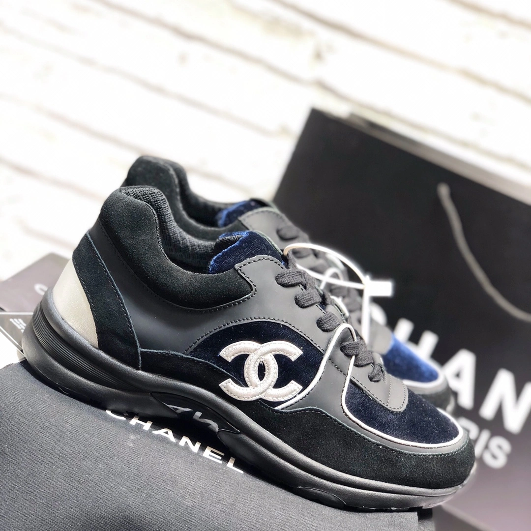 NewStyle Men Women C*hanel Top Sneaker 6755