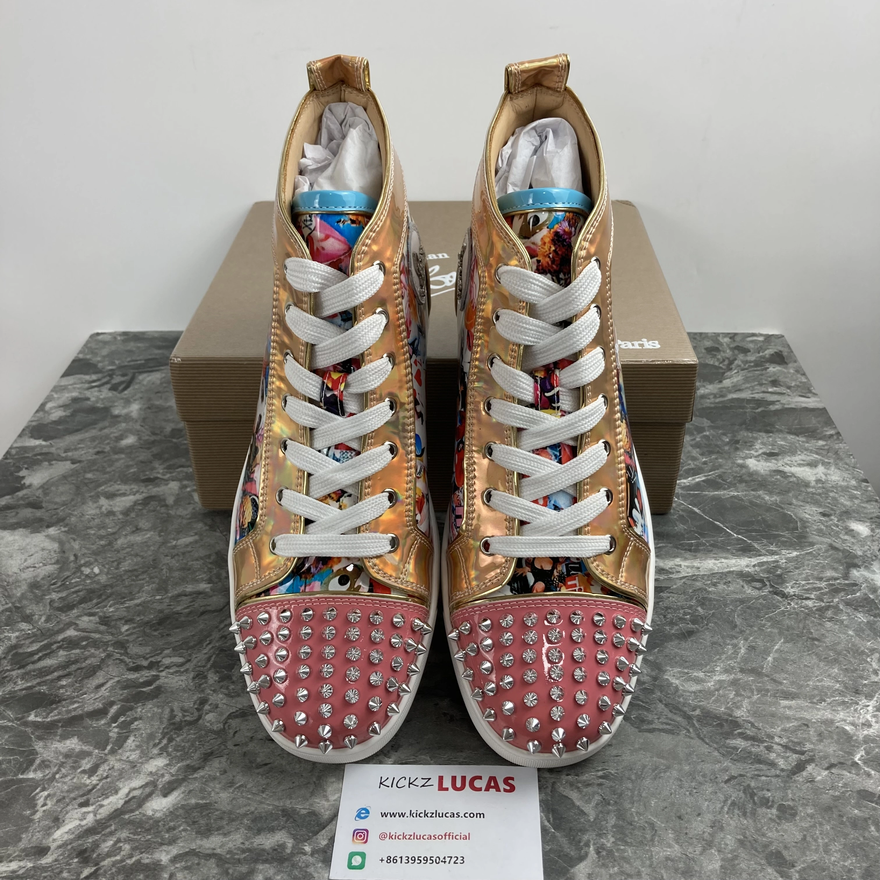Men Women C*hristian L*ouboutin Top Sneaker CL230401- BestValue 5104