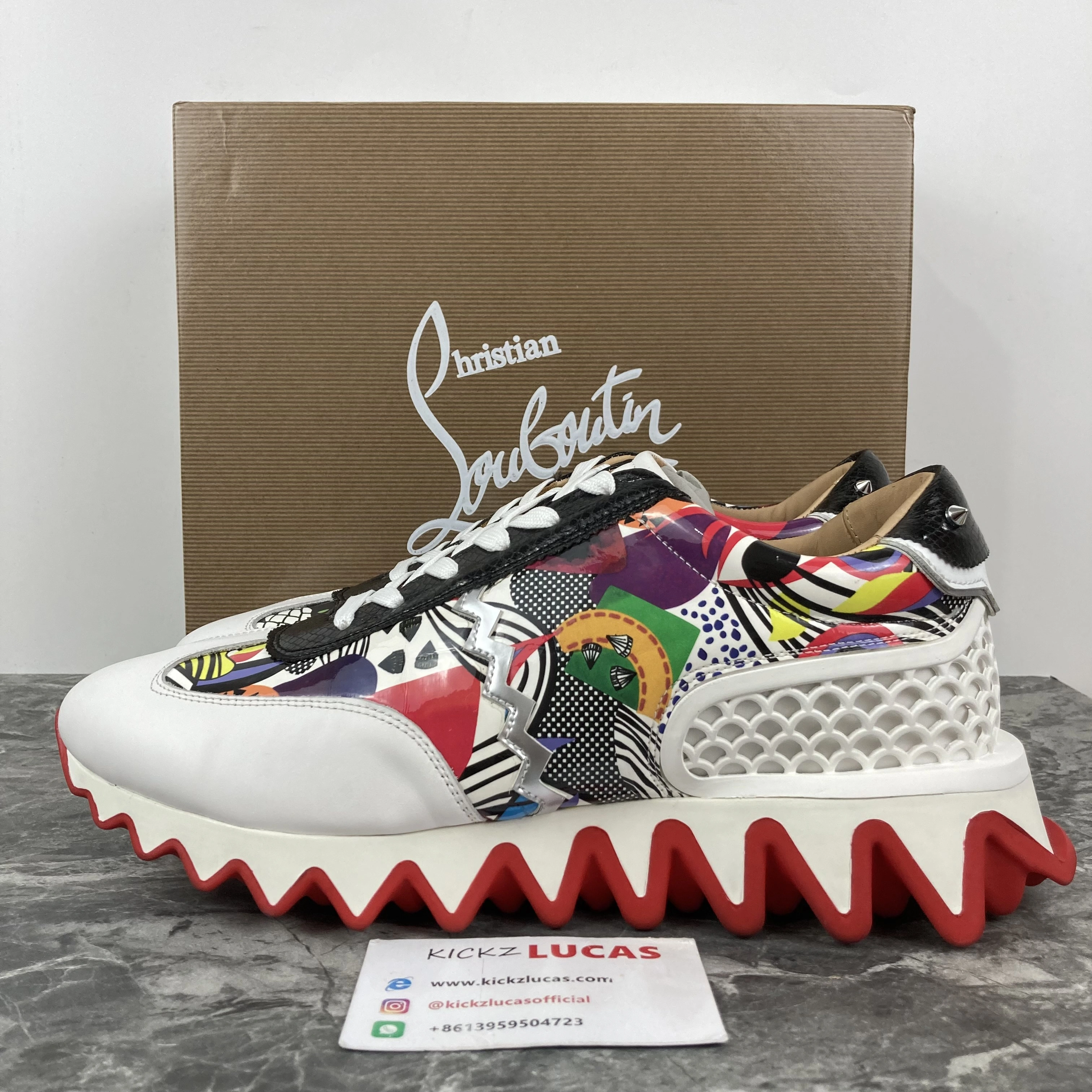 EyeCatching Men Women C*hristian L*ouboutin Top Sneakers 5107