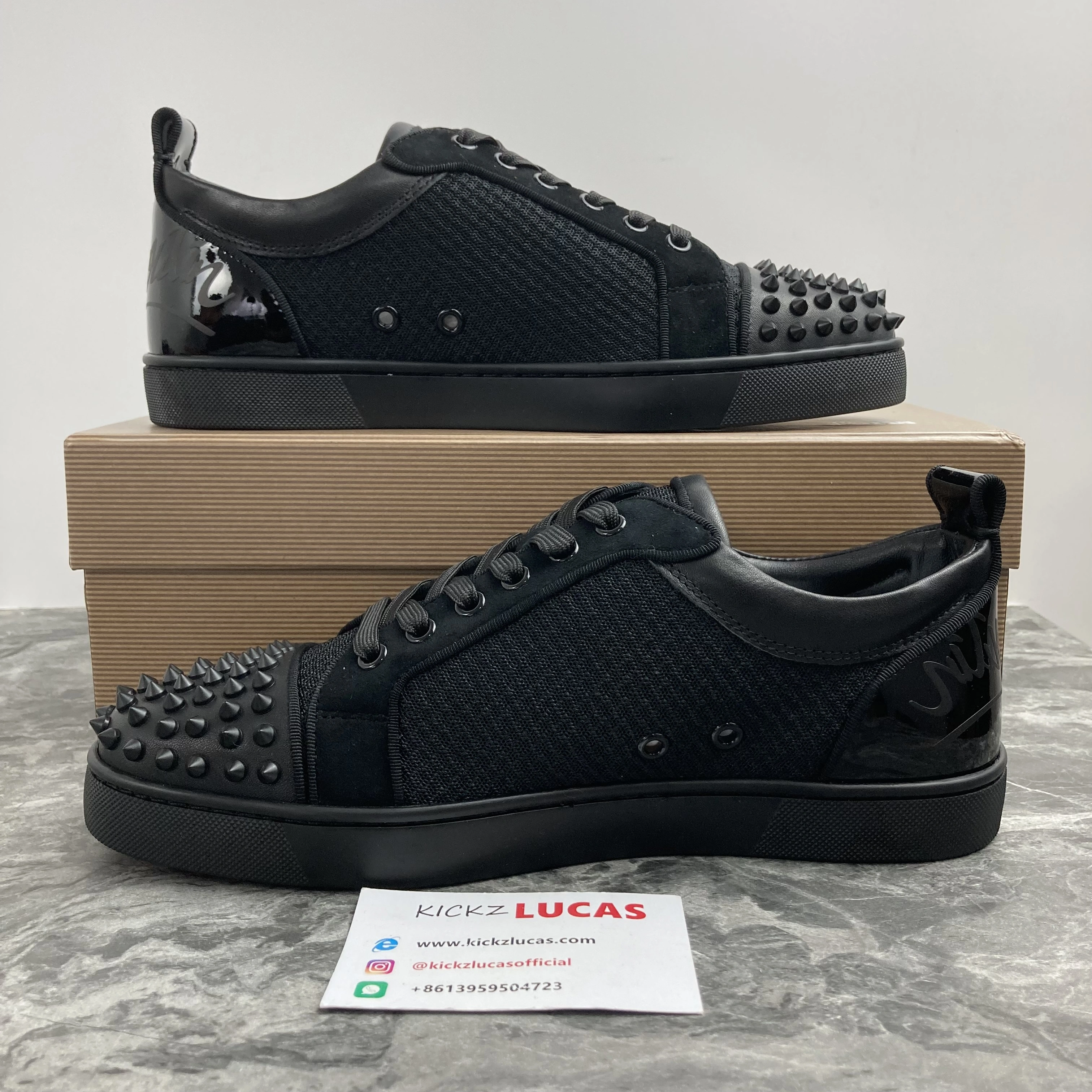 Men Women C*ristian L*uboutin Pik Boat Sneaker Low CL20230401- TimelessDesign 5080
