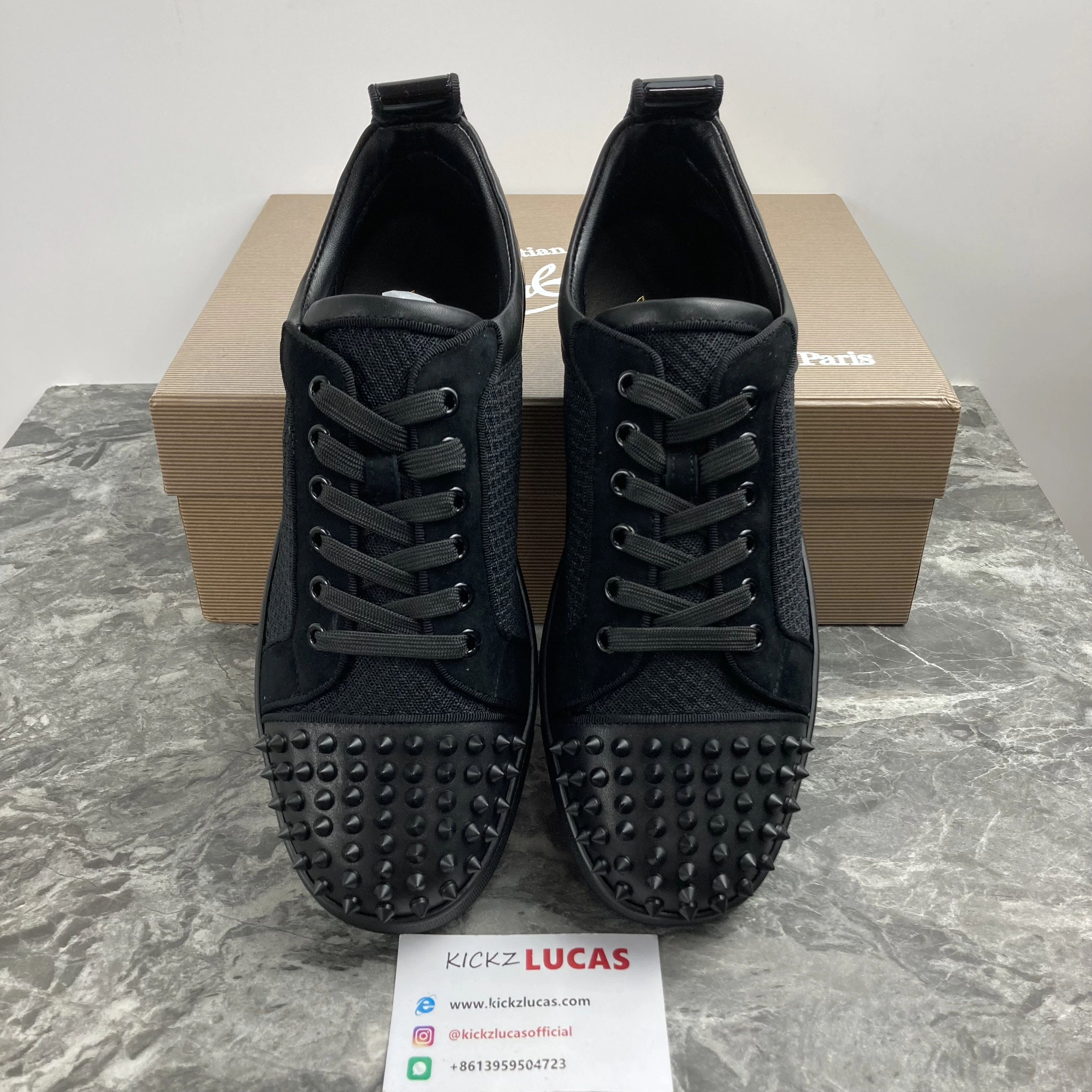 Men Women C*ristian L*uboutin Pik Boat Sneaker Low CL20230401- TimelessDesign 5080
