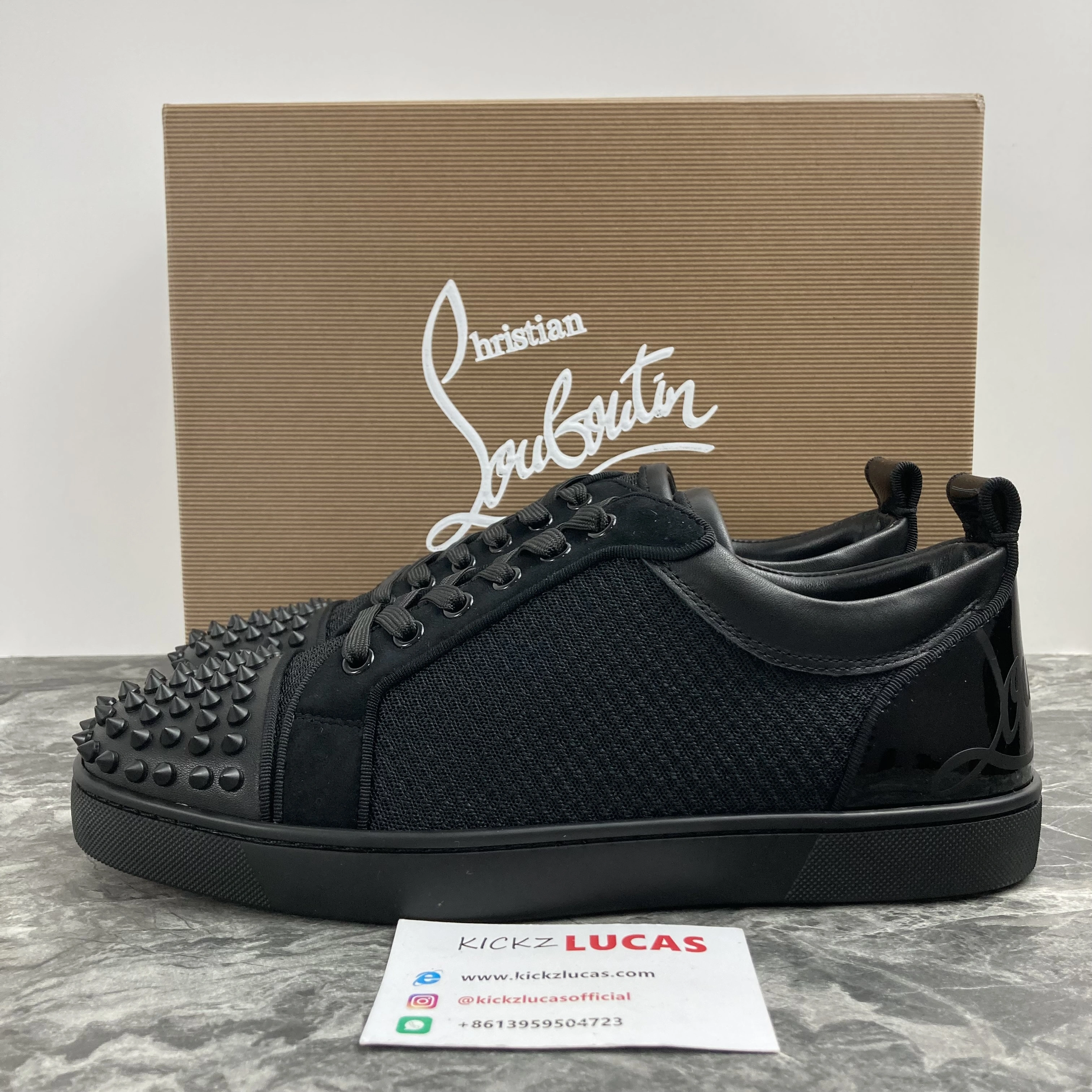 Men Women C*ristian L*uboutin Pik Boat Sneaker Low CL20230401- TimelessDesign 5080