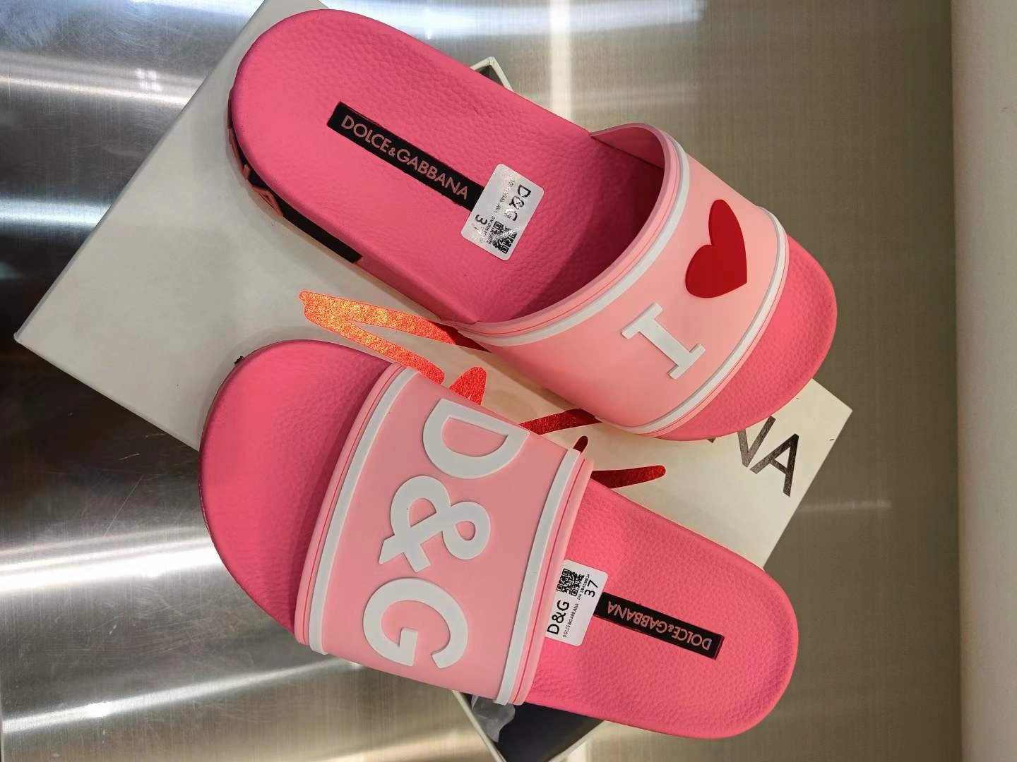 Men Women D*G LOW Slippers 20230814- HighQuality 5922