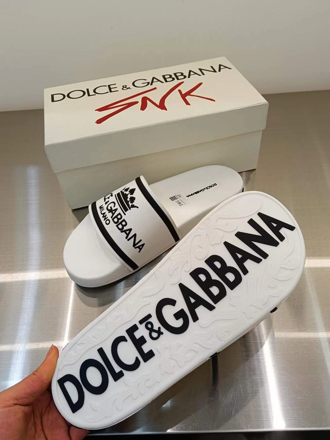Stretchable Men Women D*G LOW Slippers 20230814- 5921
