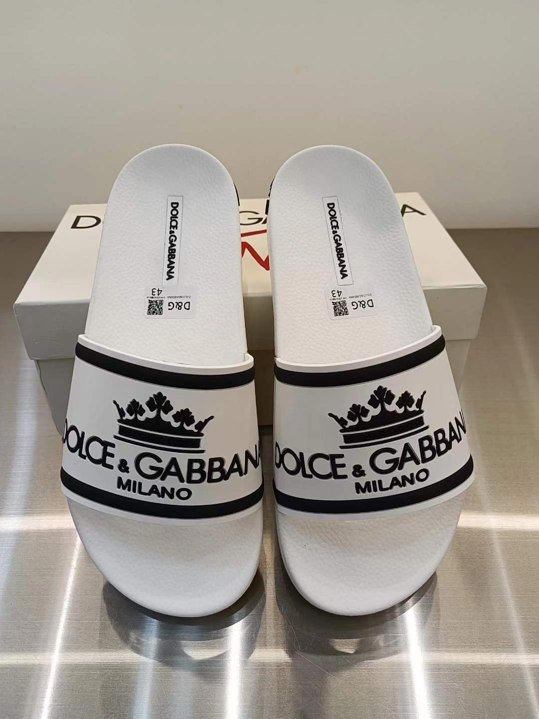 Stretchable Men Women D*G LOW Slippers 20230814- 5921