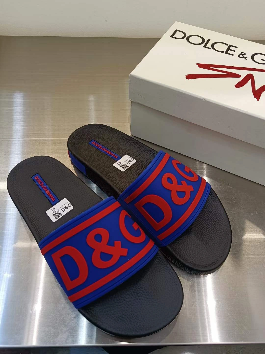 Upgraded Men Women D*G LOW Slippers 20230814- 5920