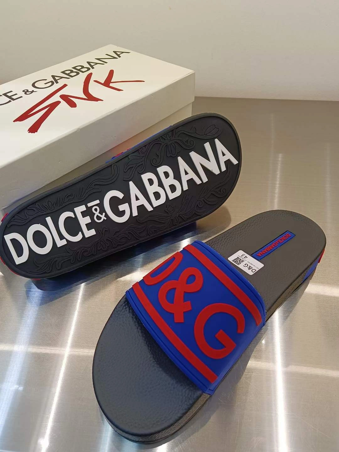 Upgraded Men Women D*G LOW Slippers 20230814- 5920