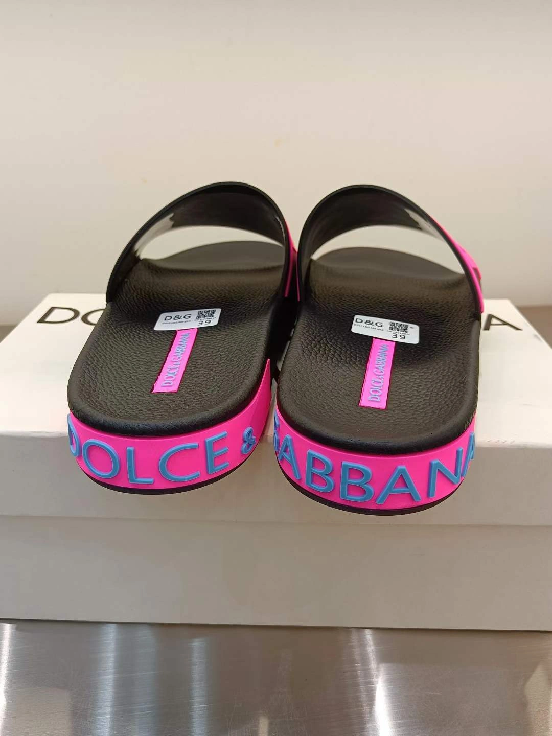 Youthful Men Women D*G LOW Slippers 20230814- 5919