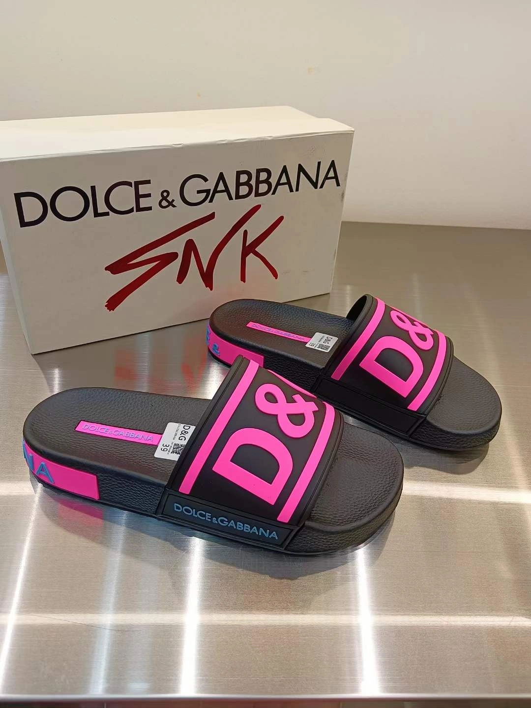 Youthful Men Women D*G LOW Slippers 20230814- 5919