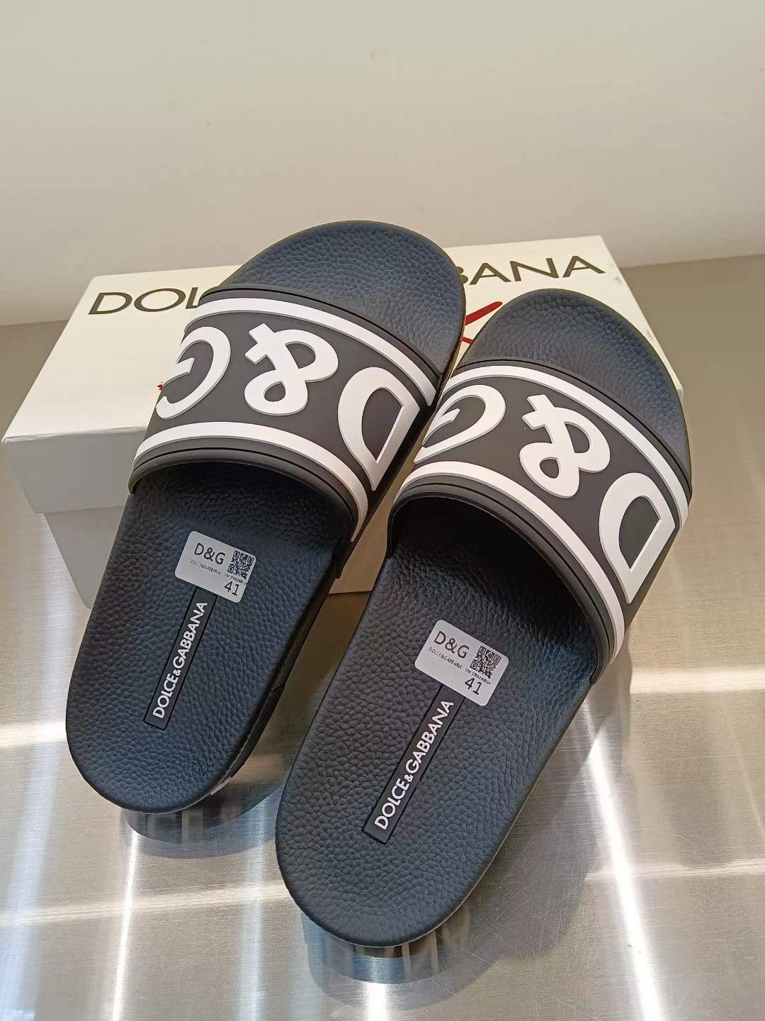 Stretchable Men Women D*G LOW Slippers 20230814- 5918