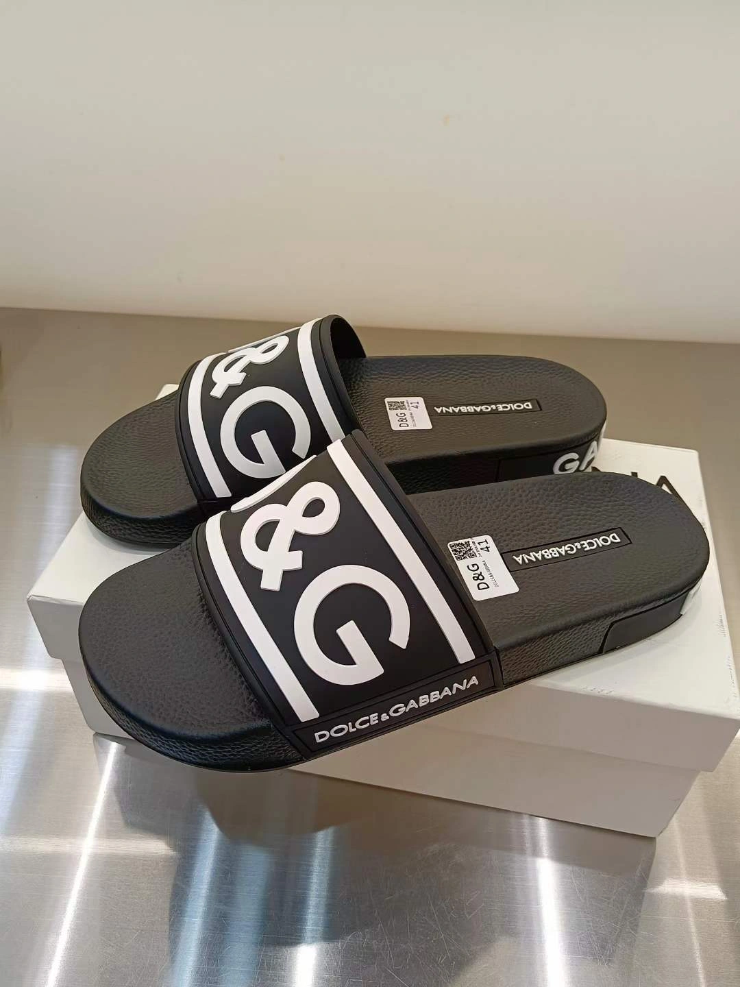 Stretchable Men Women D*G LOW Slippers 20230814- 5918