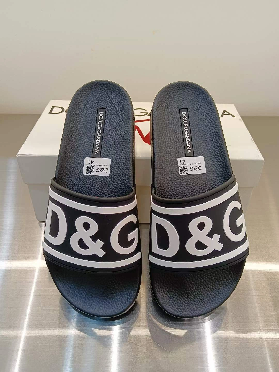 Stretchable Men Women D*G LOW Slippers 20230814- 5918