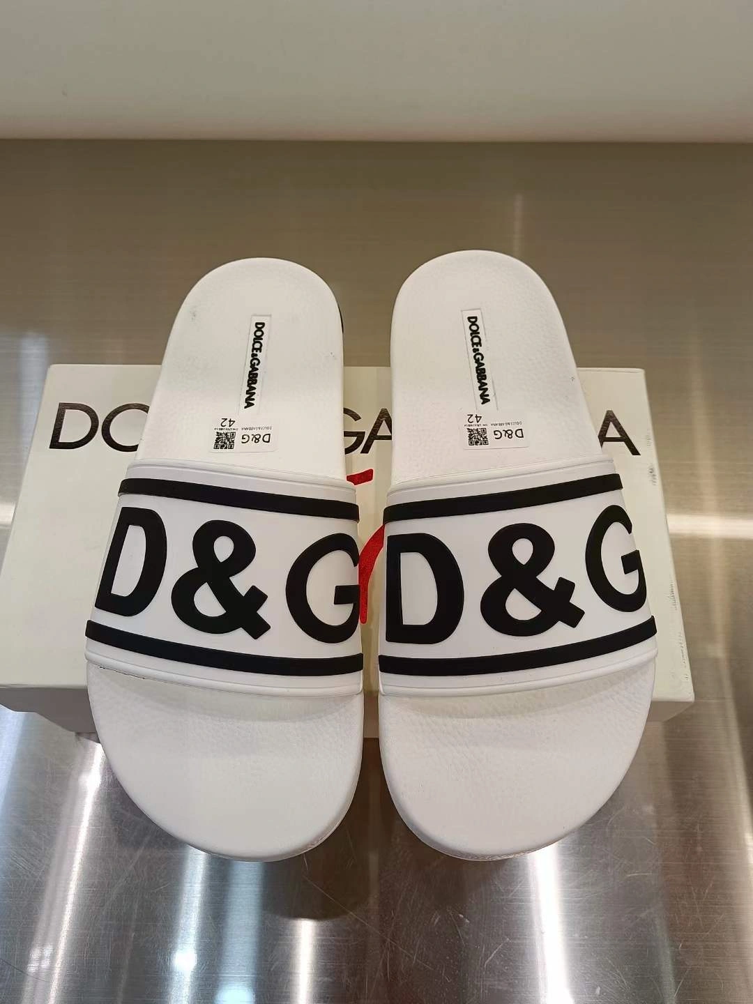 Men Women D*G LOW Slippers 20230814- Stretchable 5917