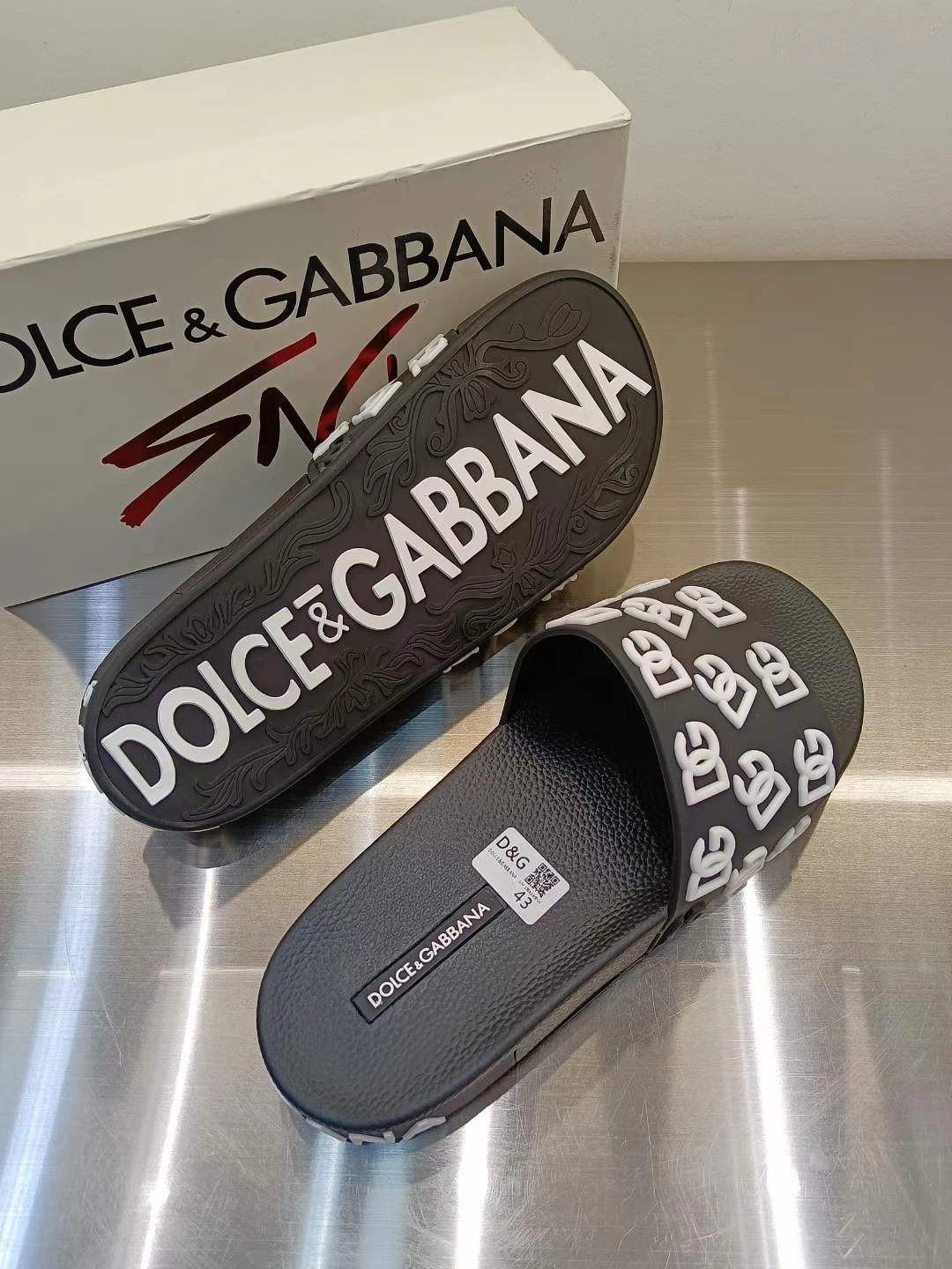 Minimalist Men Women D*G LOW Slippers 20230814- 5914