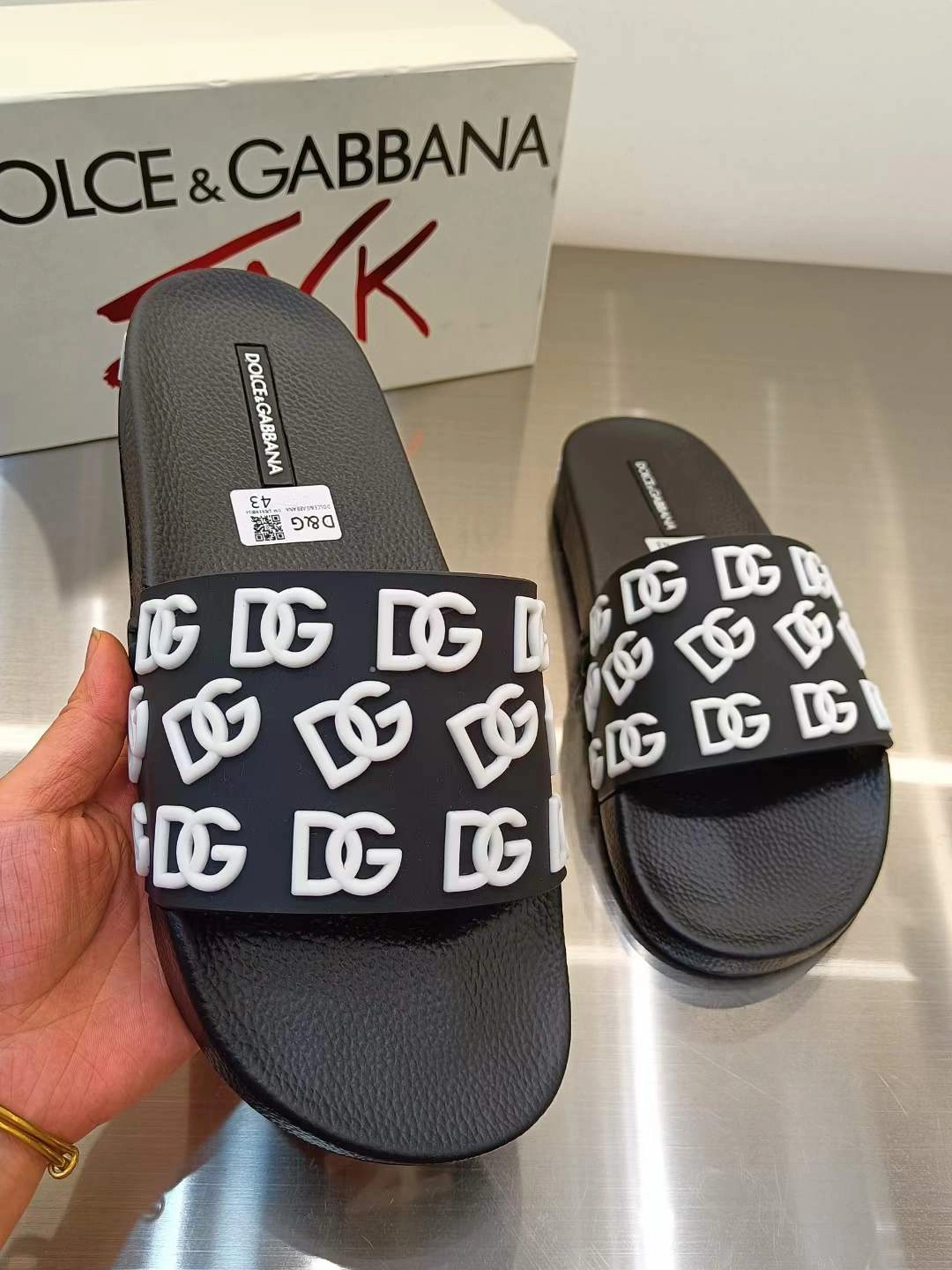 Minimalist Men Women D*G LOW Slippers 20230814- 5914