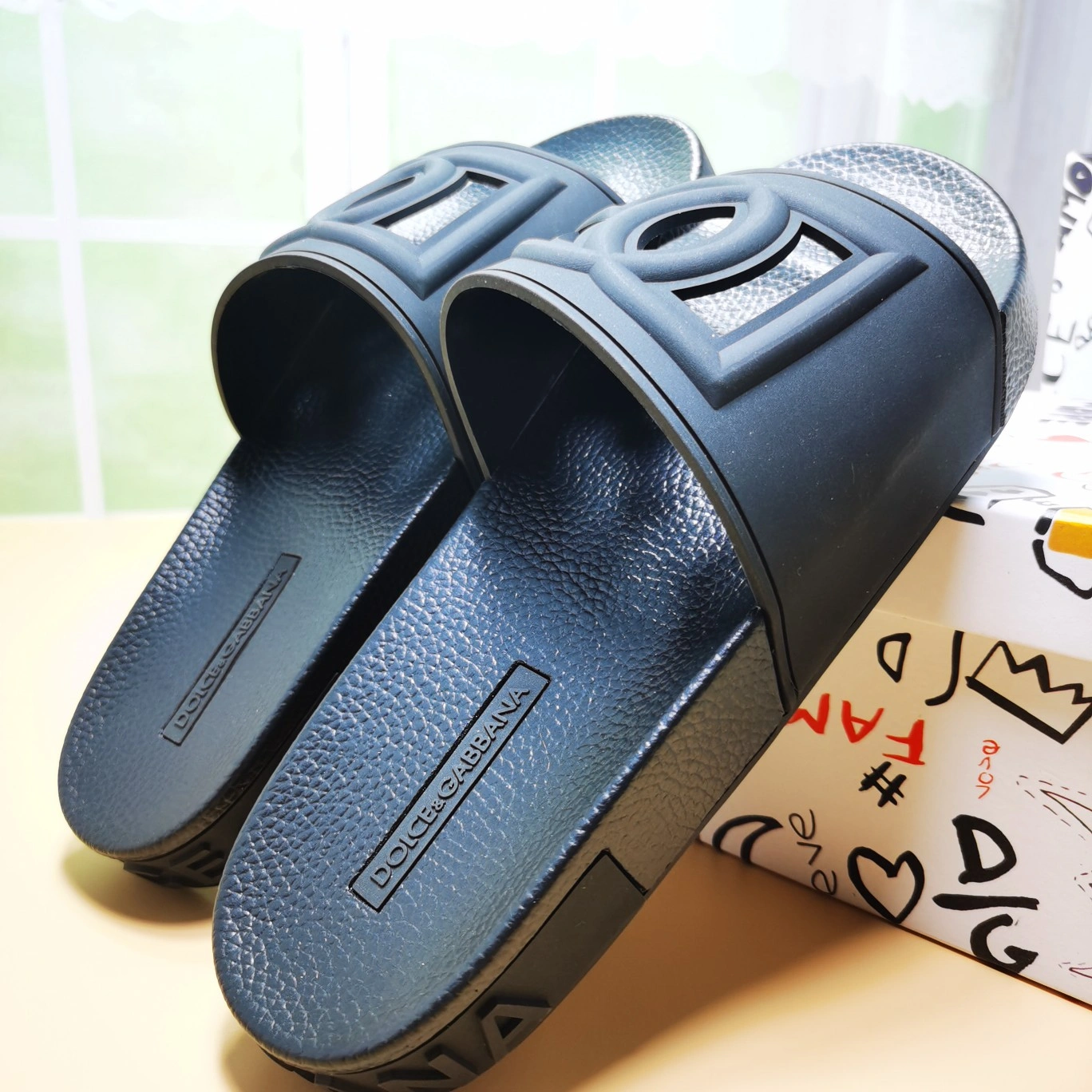 FreshLook Men Women D*G LOW Slippers 20230814- 5913
