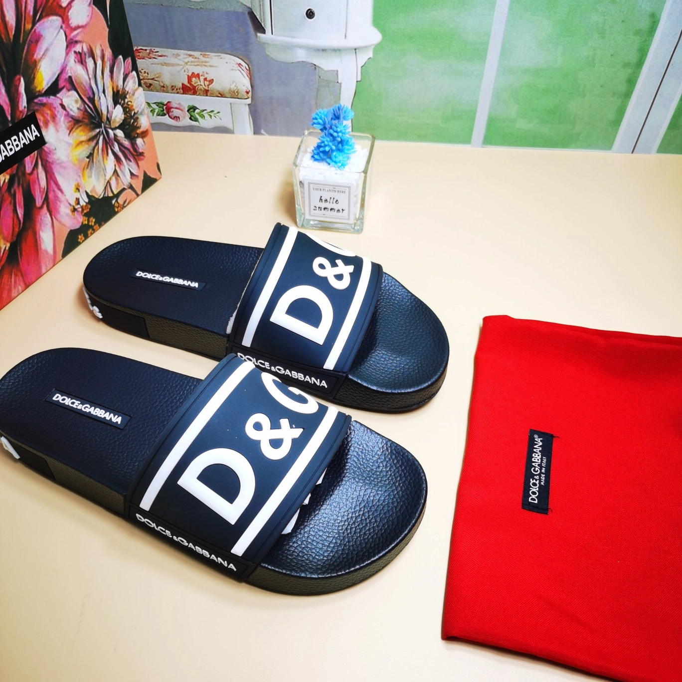 Compact Men Women D*G LOW Slippers 20230814- 5911