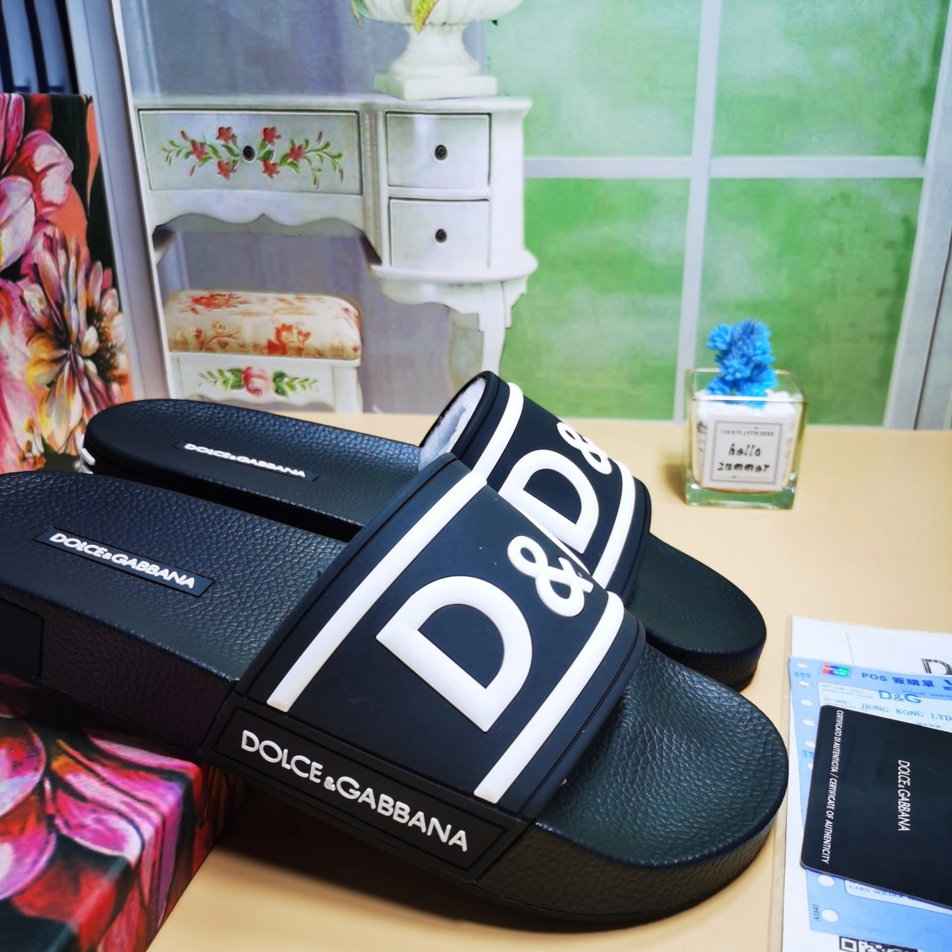 Compact Men Women D*G LOW Slippers 20230814- 5911