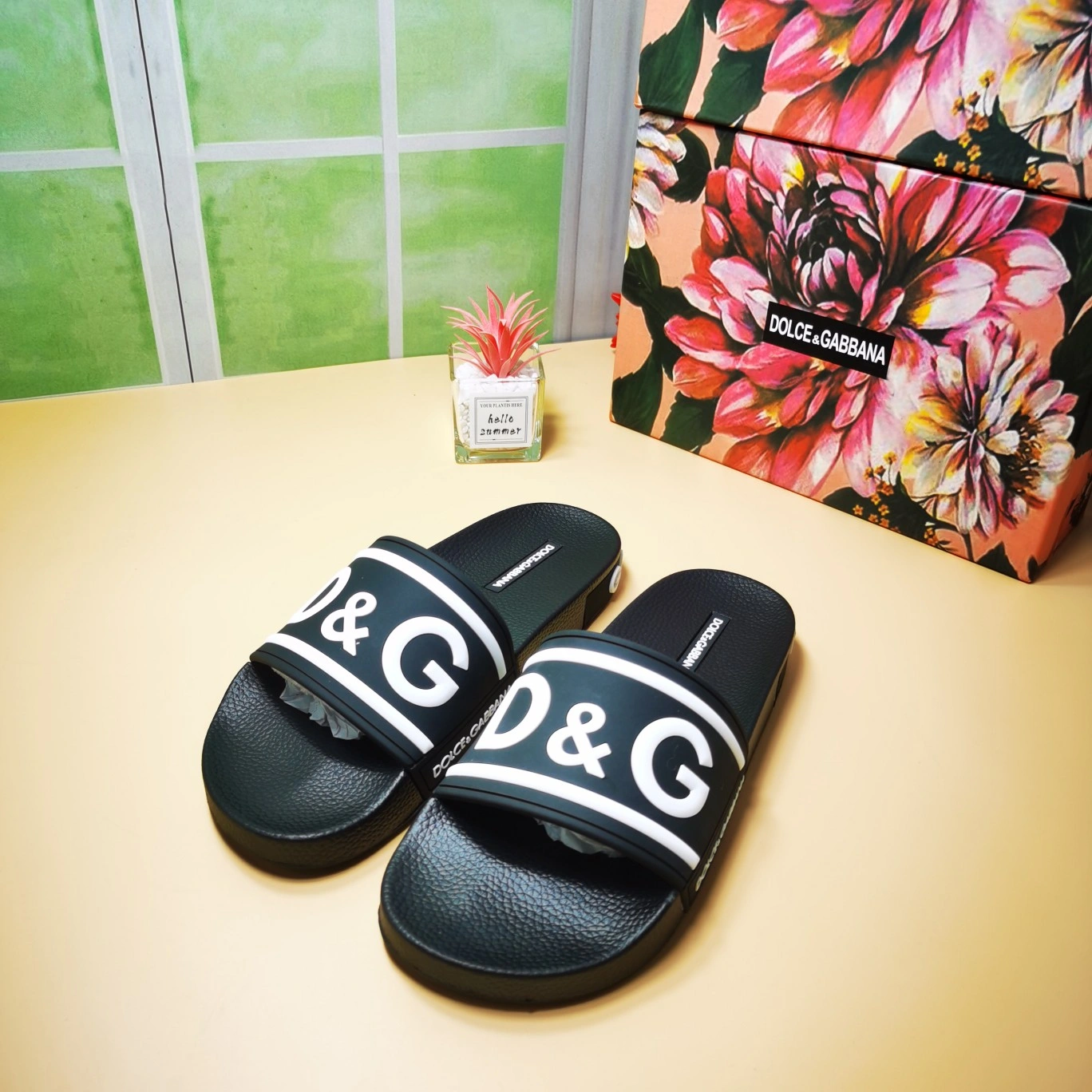 Compact Men Women D*G LOW Slippers 20230814- 5911