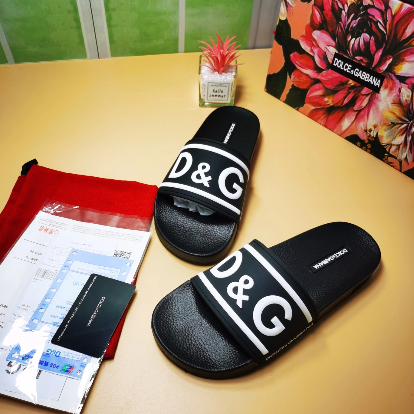 Compact Men Women D*G LOW Slippers 20230814- 5911