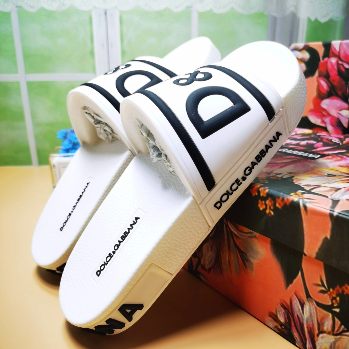 Chic Men Women D*G LOW Slippers 20230814- 5910