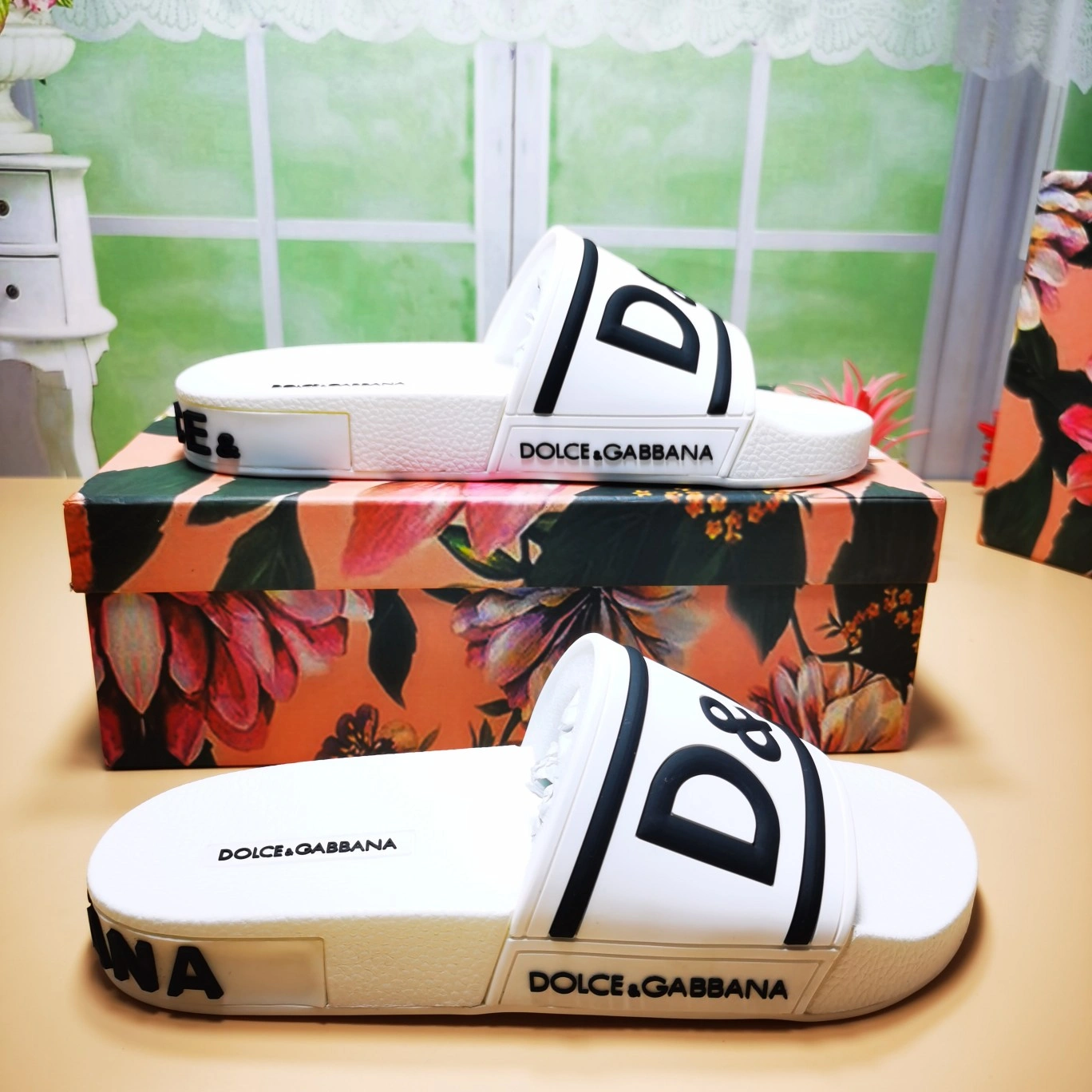 Chic Men Women D*G LOW Slippers 20230814- 5910