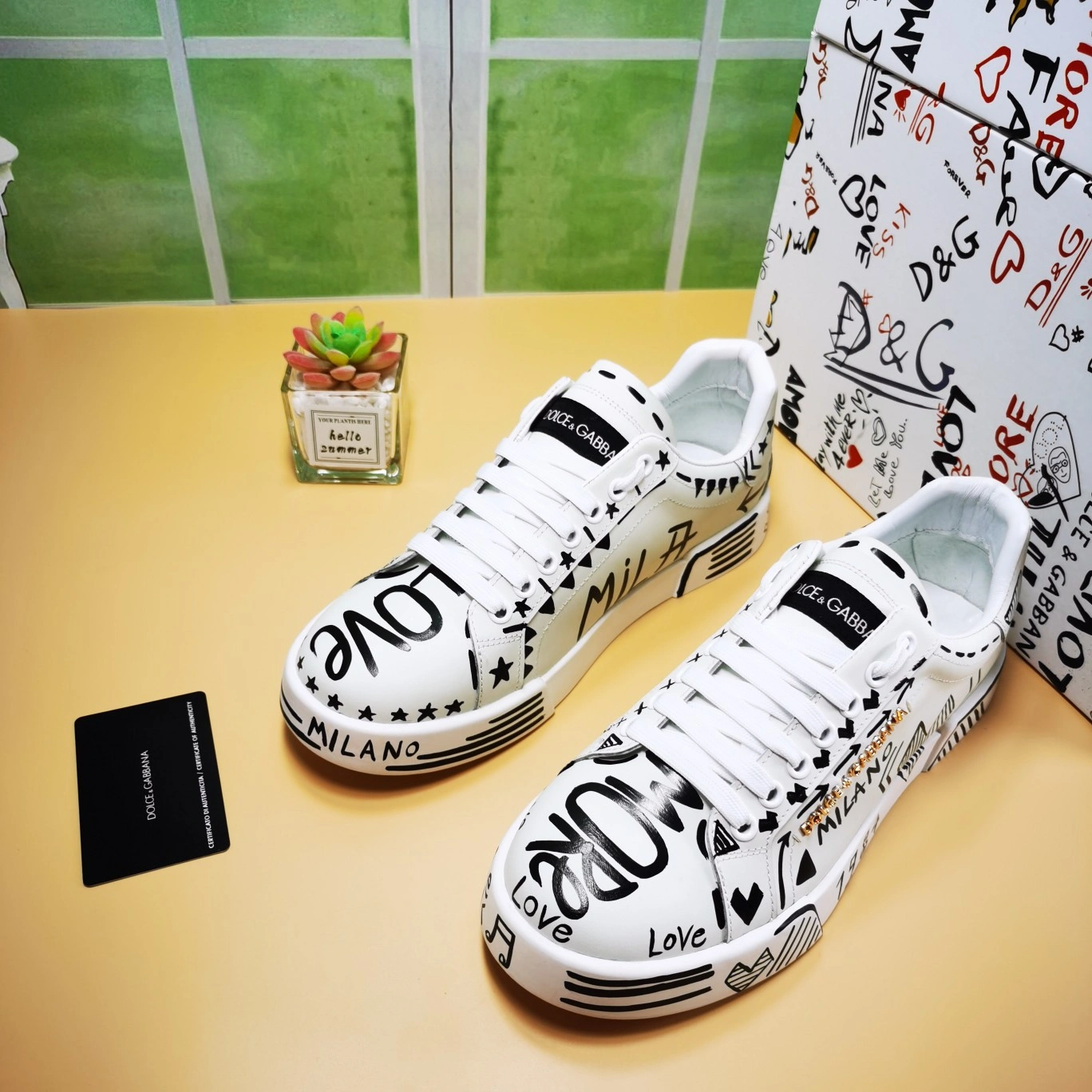 Men Women D*G LOW Sneaker 20230726- Original 6065