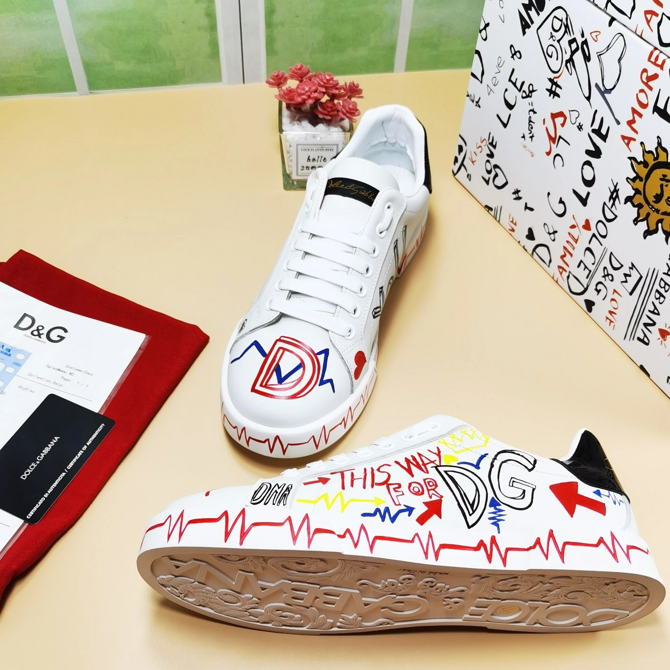 Men Women D*G LOW Sneaker 20230726- Refined 6064
