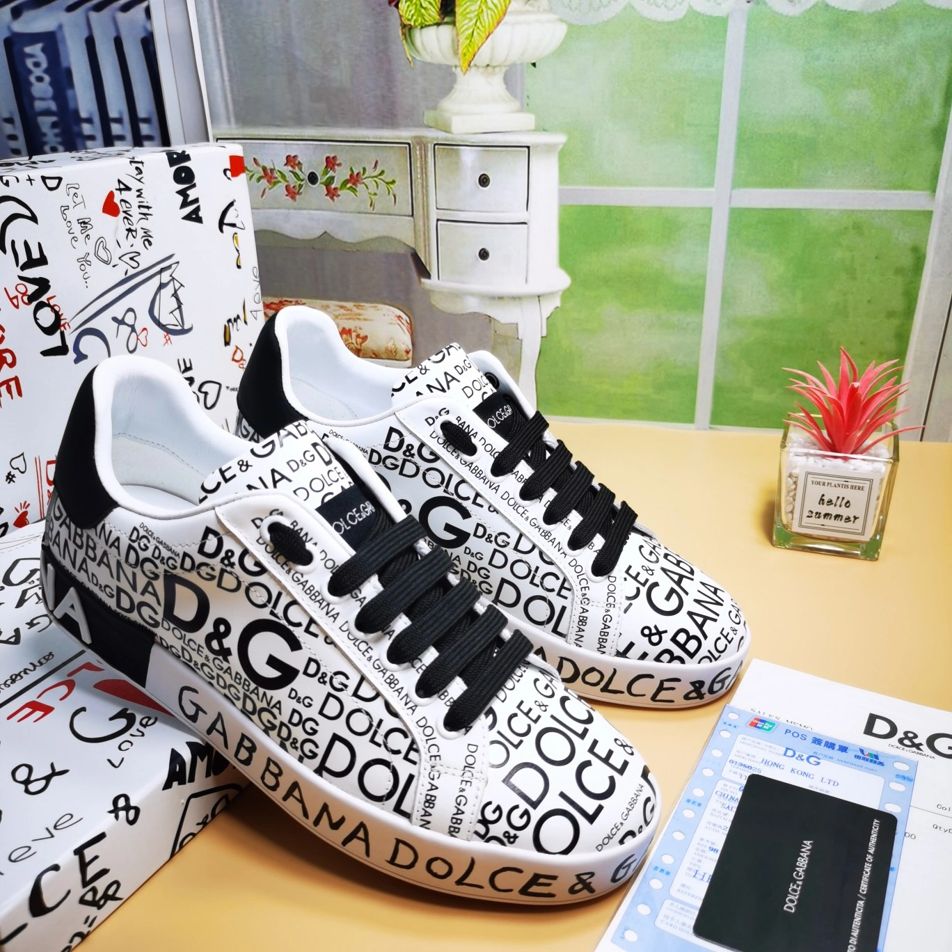 FreshLook Men Women D*G LOW Sneaker 20230726- 6063