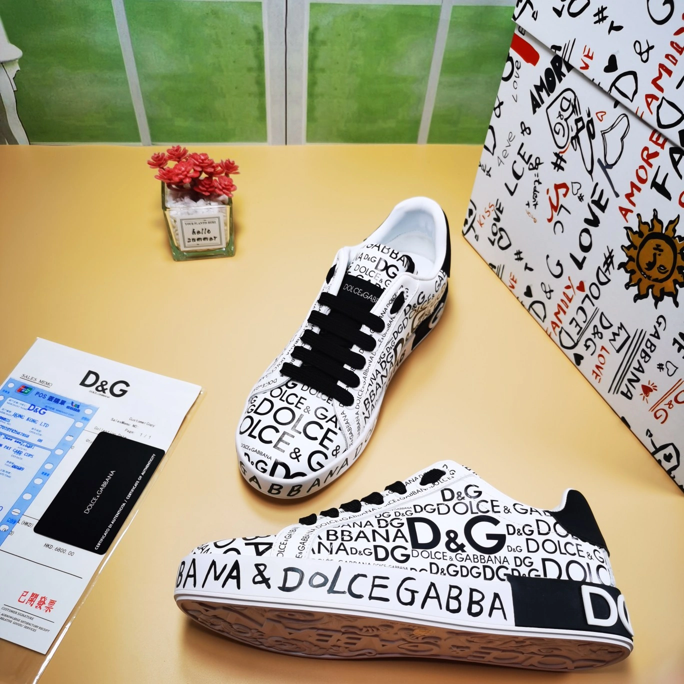 FreshLook Men Women D*G LOW Sneaker 20230726- 6063