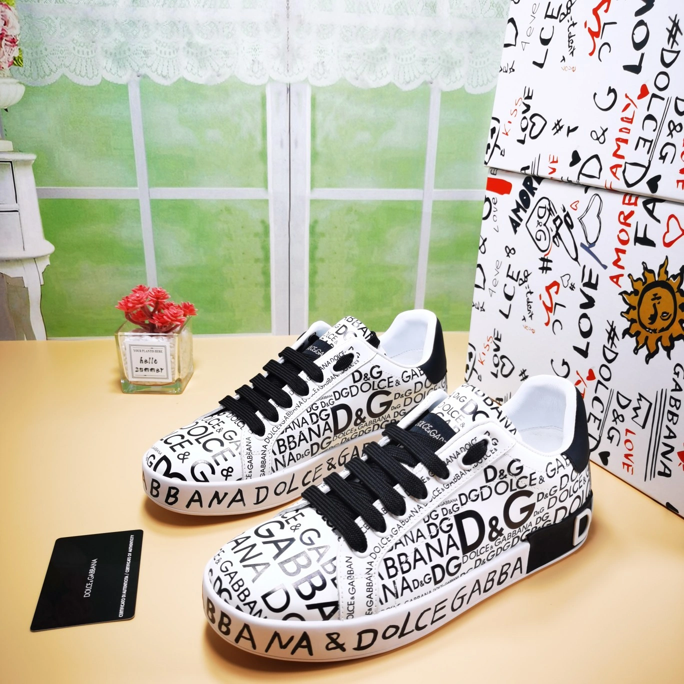 FreshLook Men Women D*G LOW Sneaker 20230726- 6063