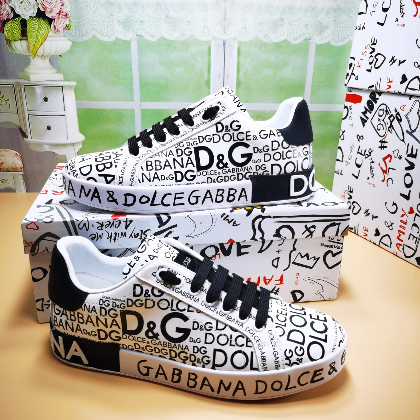 FreshLook Men Women D*G LOW Sneaker 20230726- 6063