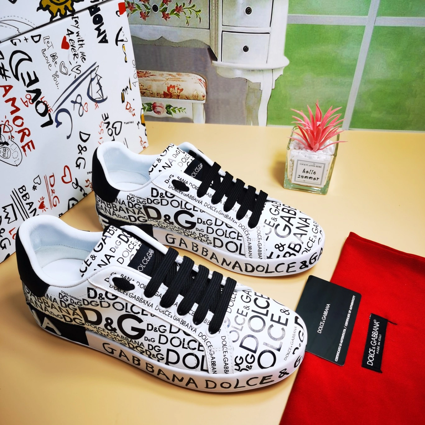 FreshLook Men Women D*G LOW Sneaker 20230726- 6063