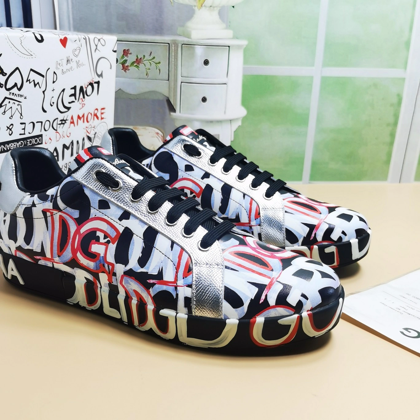 Men Women D*G LOW Sneaker 20230726- OnTrend 6060