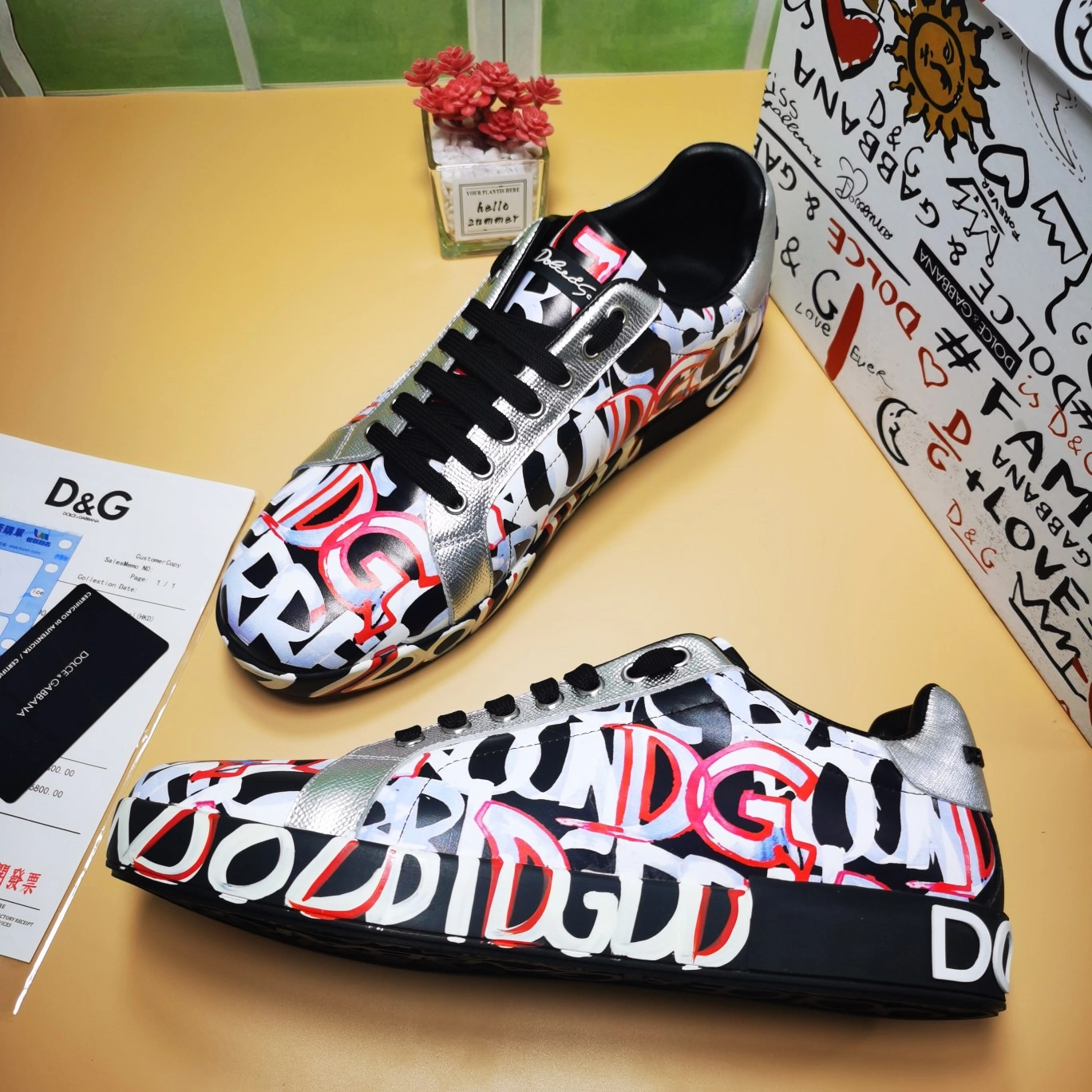 Men Women D*G LOW Sneaker 20230726- OnTrend 6060