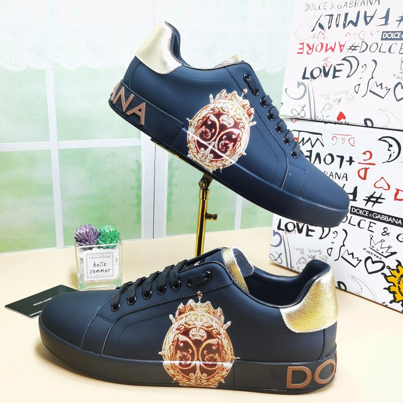 ComfortFit Men Women D*G LOW Sneaker 20230726- 6059