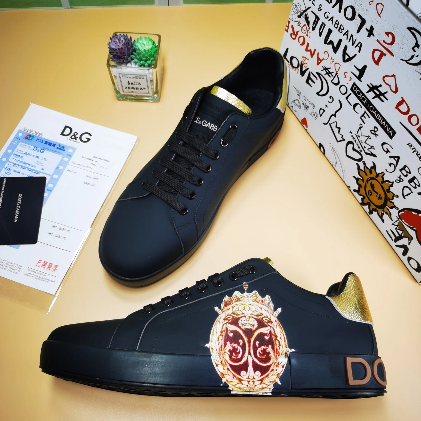 ComfortFit Men Women D*G LOW Sneaker 20230726- 6059