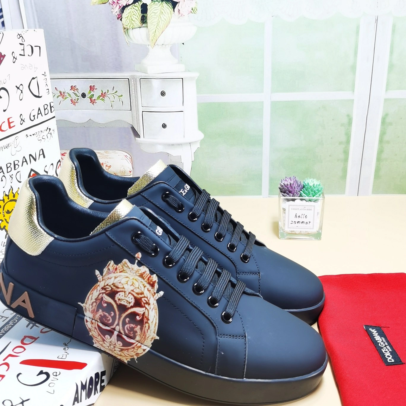 ComfortFit Men Women D*G LOW Sneaker 20230726- 6059