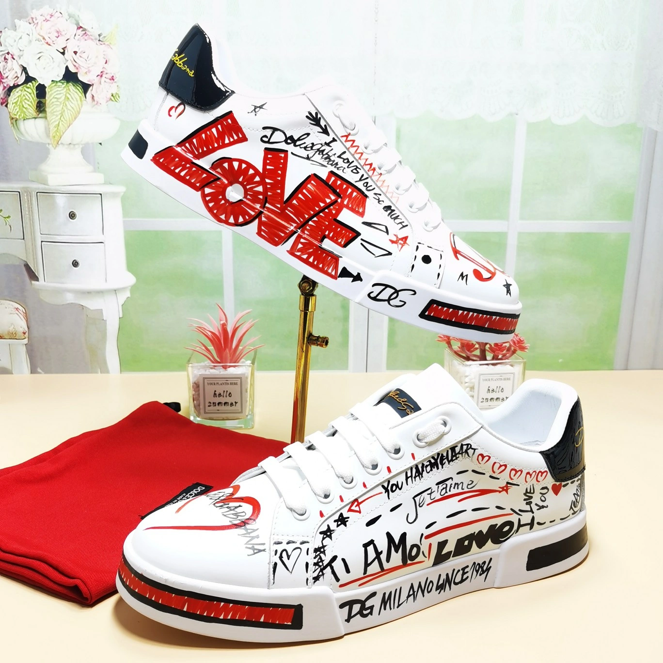 Elegant Men Women D*G LOW Sneaker 20230726- 6056