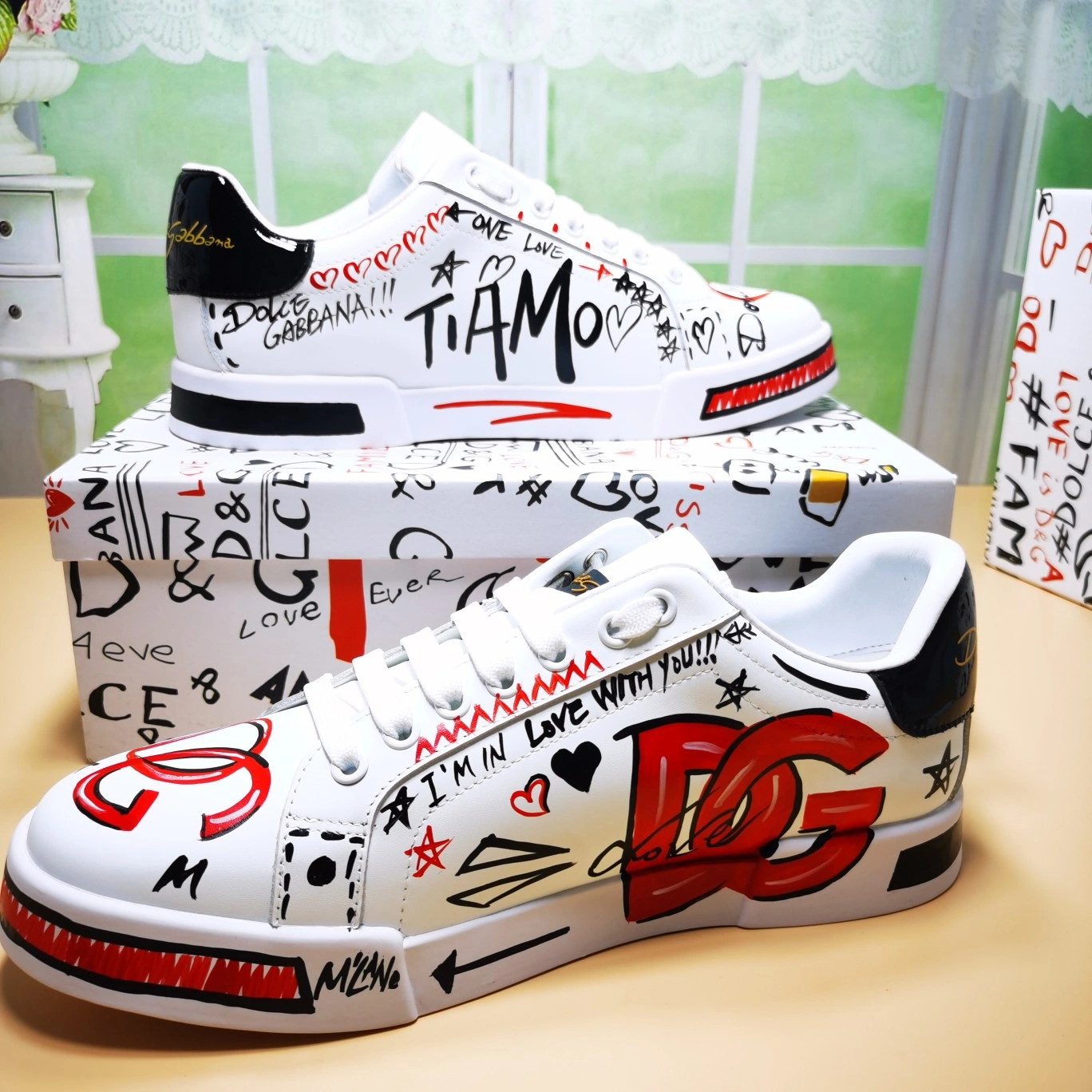 Elegant Men Women D*G LOW Sneaker 20230726- 6056