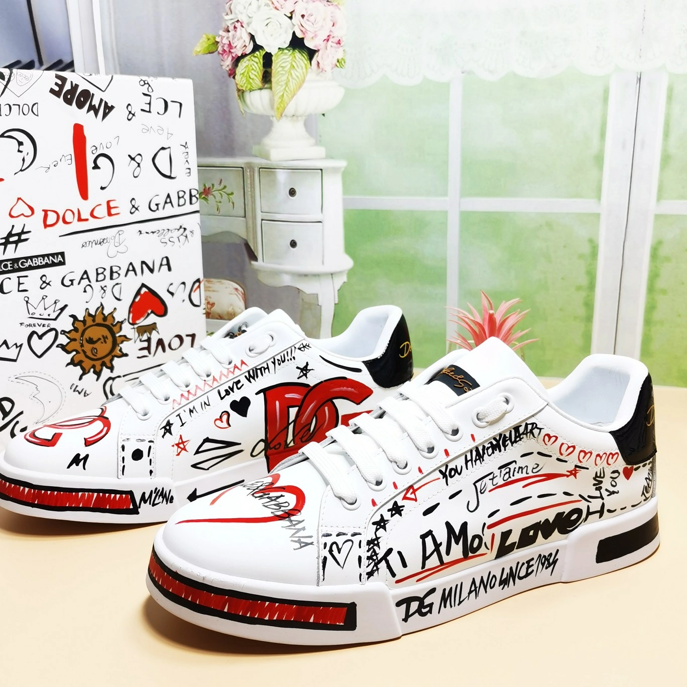 Elegant Men Women D*G LOW Sneaker 20230726- 6056